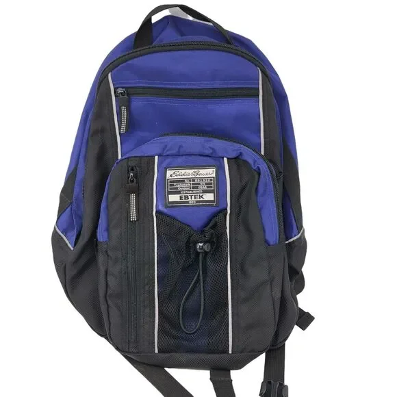 Eddie Bauer EBTek Backpack Set of 2 Gorpcore Outdoor Hiking Gear Bag Vintage Y2K - Picture 4 of 12
